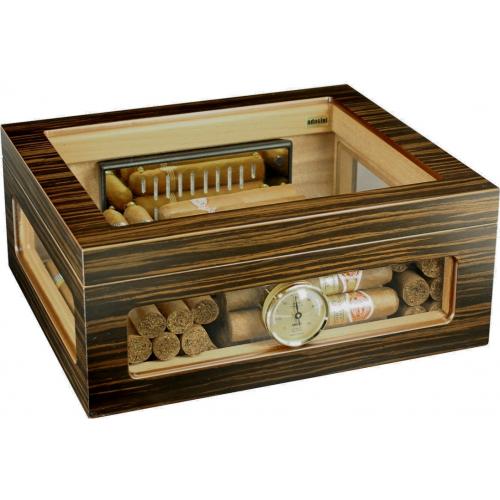 Adorini Treviso Grande Deluxe Cigar Humidor - Large - 100 Cigar Capacity