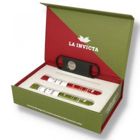La Invicta Nicaraguan & Honduran Petit Corona Gift Box - 2 Cigars & Cutter