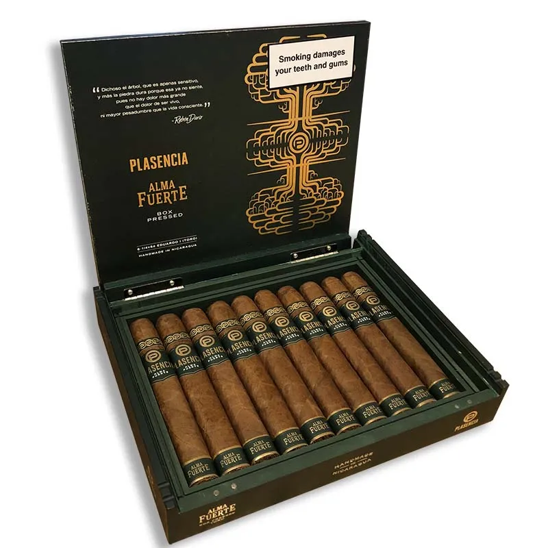 Plasencia Alma Fuerte Robusto Cigar - Box of 10
