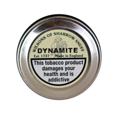 Wilsons of Sharrow Snuff - Dynamite Snuff - Small Tap Tin - 5g