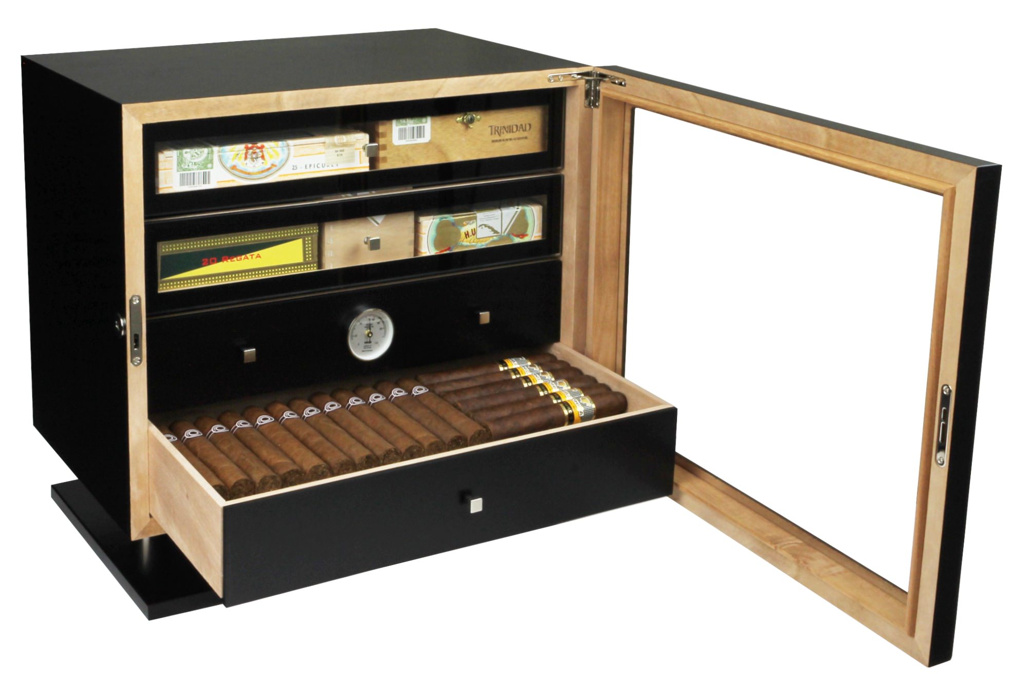 Adorini Varese Deluxe Cigar Humidor 500 Cigar Capacity