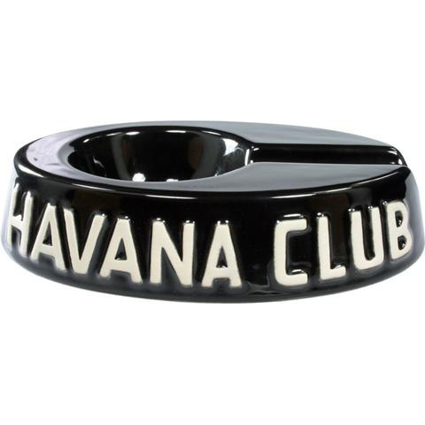 Havana Club Collection Ashtray - Egoista Single Cigar Ashtray - Ebony Black