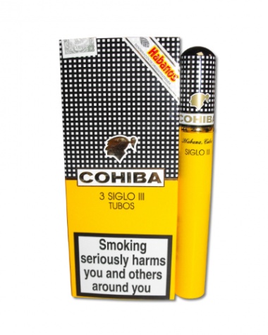 Cohiba Siglo III Tube 3-Pack