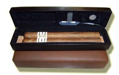 Csonka Cigar Transporter - Black NEW