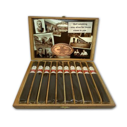 Casa Turrent 1880 Series Maduro Double Robusto - Box of 10 Cigars