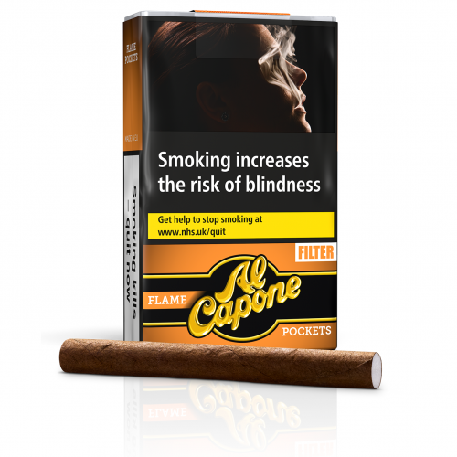 Al Capone Pockets Flame Filter Cigarillos - Pack of 10