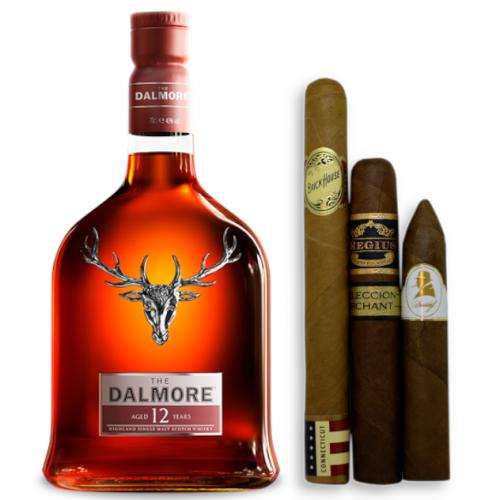 Dalmore 12 Year Old & New World Cigar Sampler