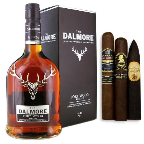 Dalmore Port Wood Reserve & Cigar Sampler