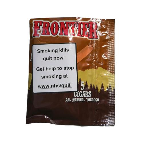 Frontier Cheroot Authentic (Formerly Sweet Aromatic) - Pack of 5 Cigarillos