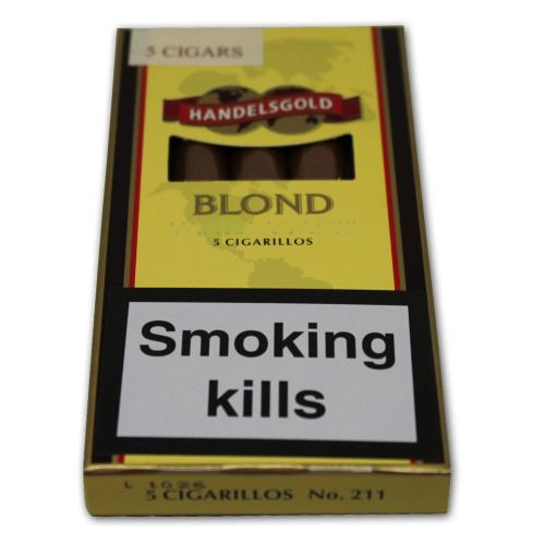 Handelsgold Cigarillos Blond – 5\'s