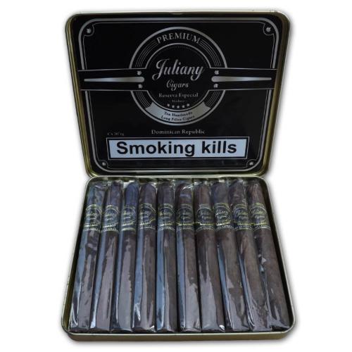 Juliany Petite Maduro - Tin of 10 cigars
