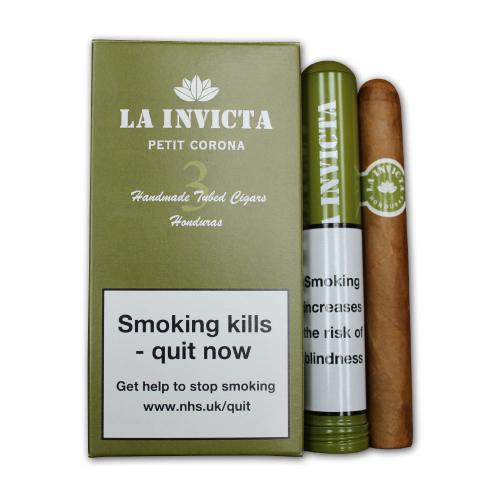 La Invicta Honduran Petit Corona Tubed Cigar - Pack of 3