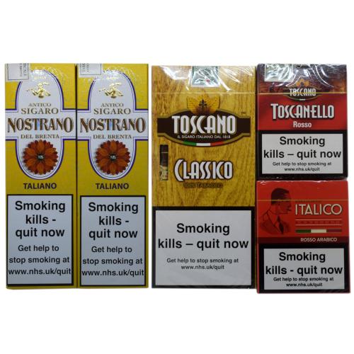 Italian 21 Cigar Selection Sampler