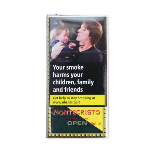 Montecristo Open Mini Cigarillos - Pack of 10