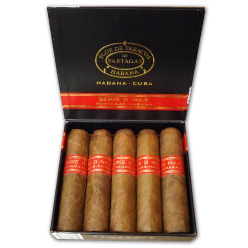 Partagas Serie D No. 6 Cigar - Pack of 5