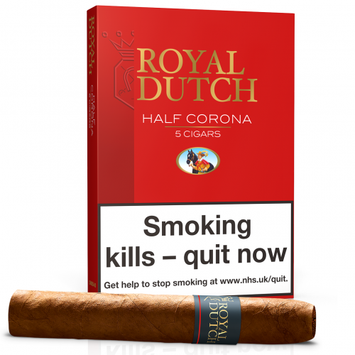 Ritmeester Royal Dutch Half Corona Cigar - Pack of 5