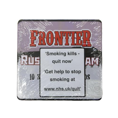 Frontier Cheroot Silver (Formerly Russian Cream) - Tin of 10 Cigarillos