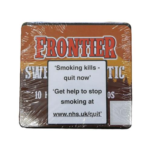 Frontier Cheroot Authentic (Formerly Sweet Aromatic)  - Tin of 10 Cigarillos