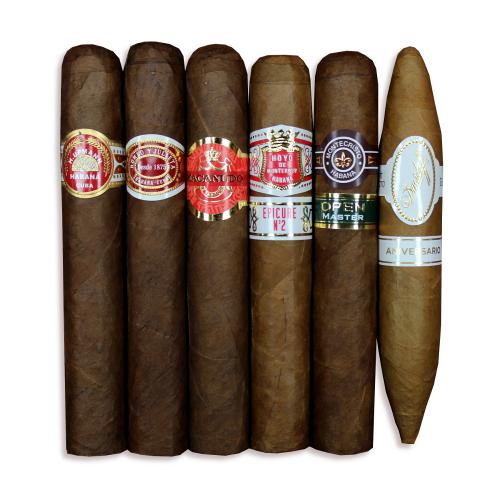 Mild and Medium Robusto Sampler - 6 Cigars