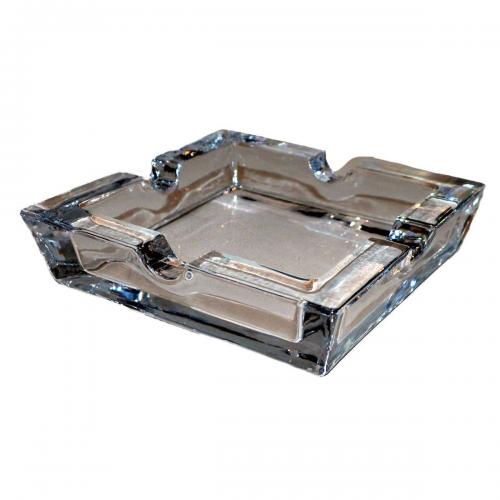 Savoy Glass 4 Cigar Rest Ashtray