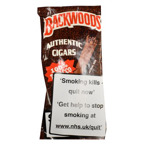 Backwoods Dark Brown Original Cigars - Pack of 5