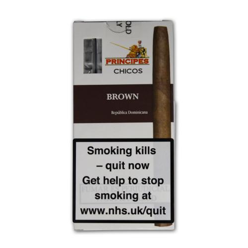 La Aurora Principe Chicos Brown Cigars - 5's