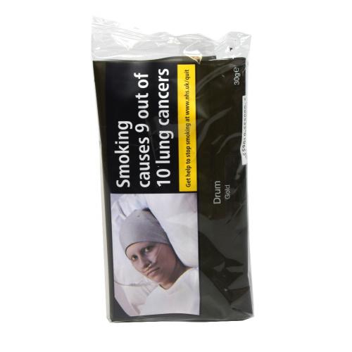 Drum Gold Hand Rolling Tobacco 30g Pouch