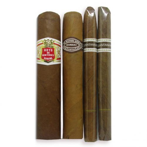 Small and Light Beginners Cuban Sampler - 4 Cigars