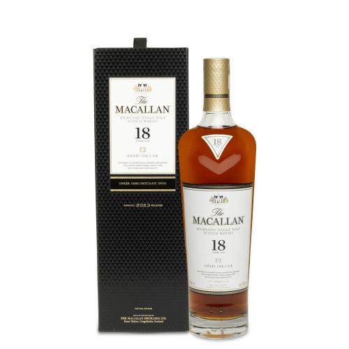 Macallan 18 Year Old 2023 Sherry Oak - 43% 70cl