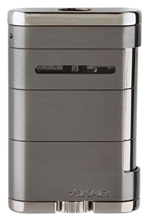 Xikar Allume Triple Jet Table Top Lighter - Gunmetal