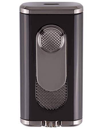 Xikar Verano Flat Flame Lighter - Black