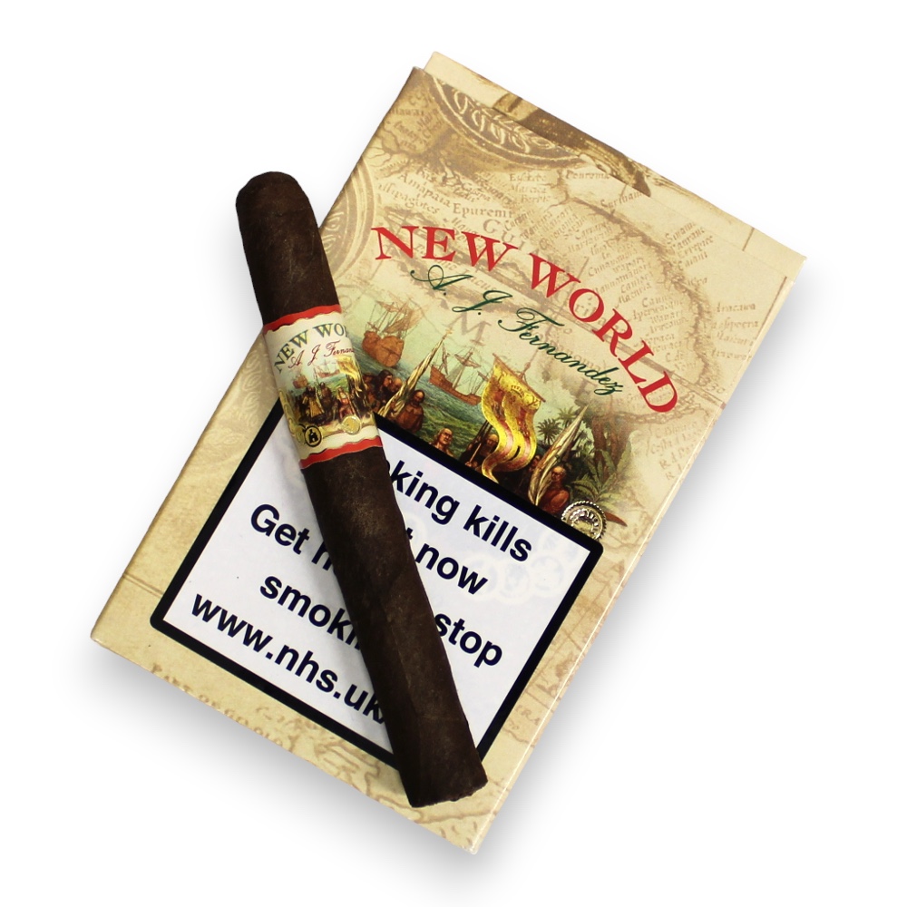 A.J. Fernandez New World Oscuro Petit Corona Cigar - Pack of 5