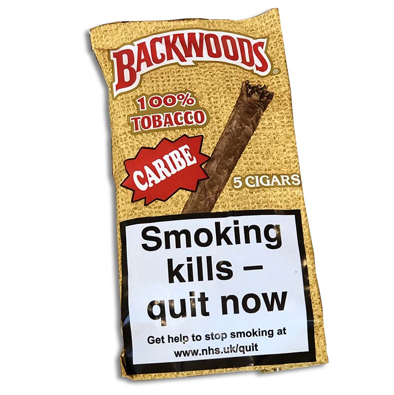 Backwoods Caribe Cigars - Pack of 5