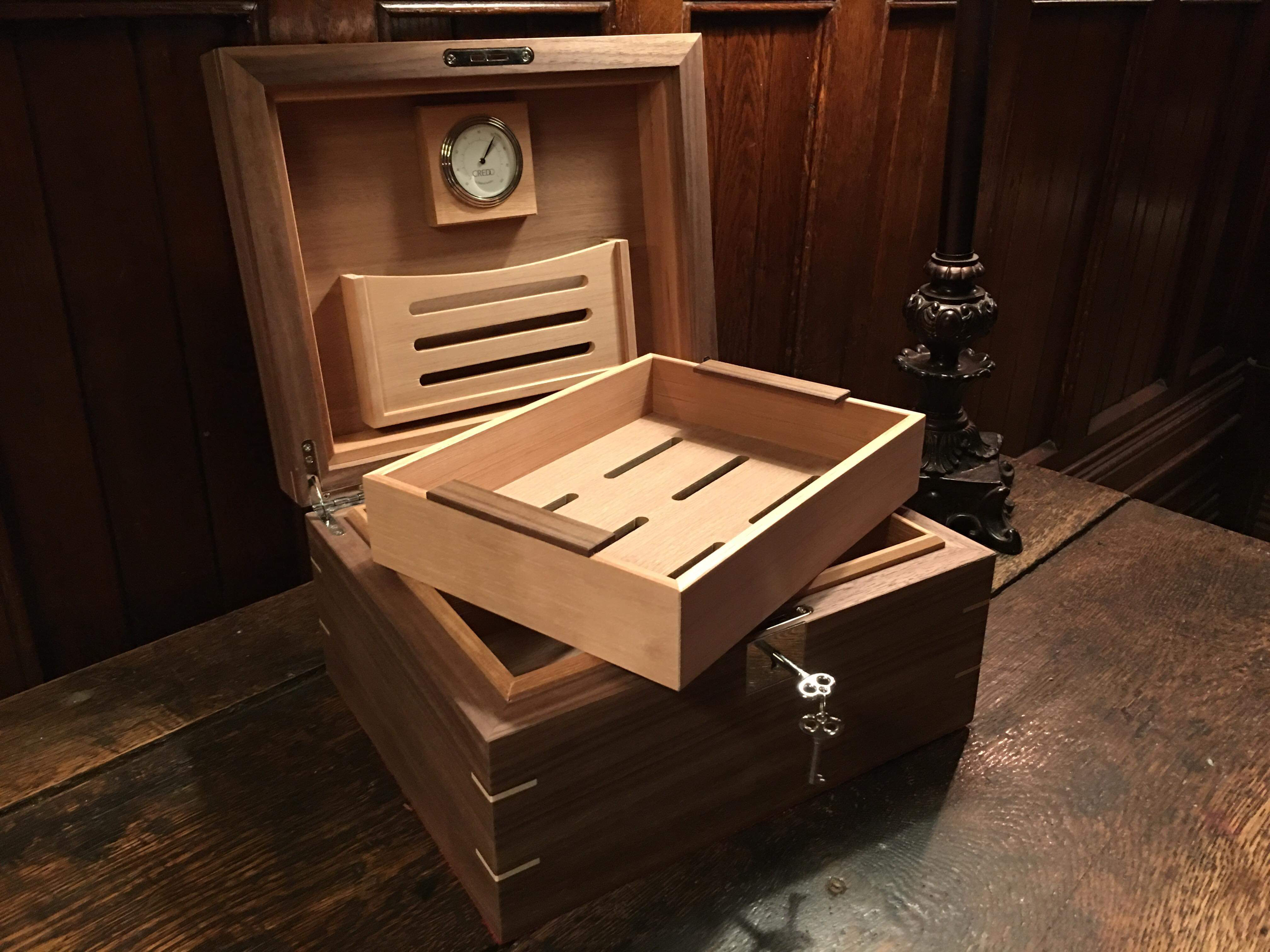 Apsley Limited Edition Walnut Humidor 70 Cigars