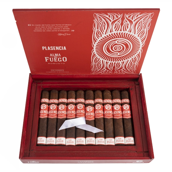 Plasencia Alma Del Fuego Flama - Box of 10 Cigars