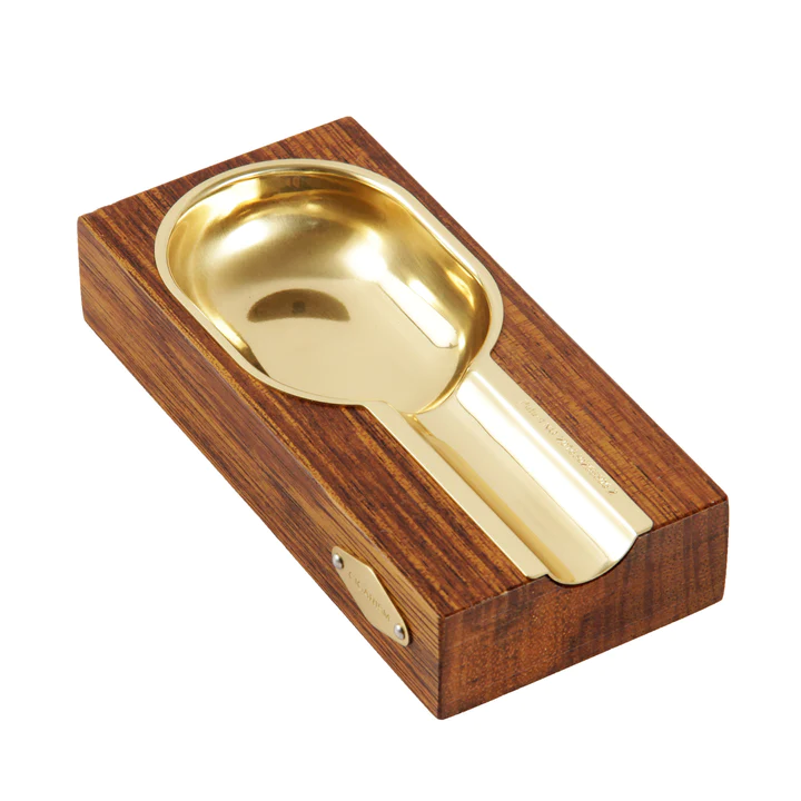 Cigarism Merbau and Gold Cigar Ashtray