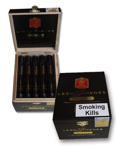 Leon Jimenes Prestige Corona Tubed Cigar – 20\'s
