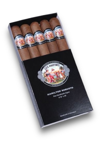 Luis Martinez Hamilton Robusto Cigar - Pack of 5