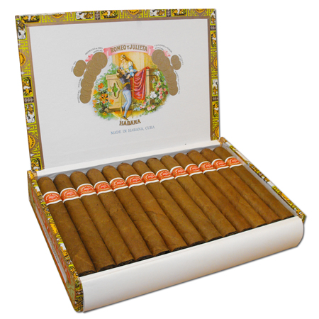 Romeo y Julieta Petit Coronas - 25\'s