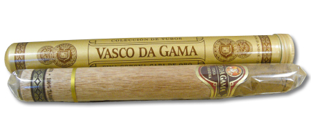 Vasco Da Gama Capa de Oro Corona Tubed Cigar - 1\'s