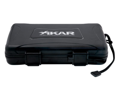 Xikar Travel Waterproof Case Black - 5 Cigars Capacity
