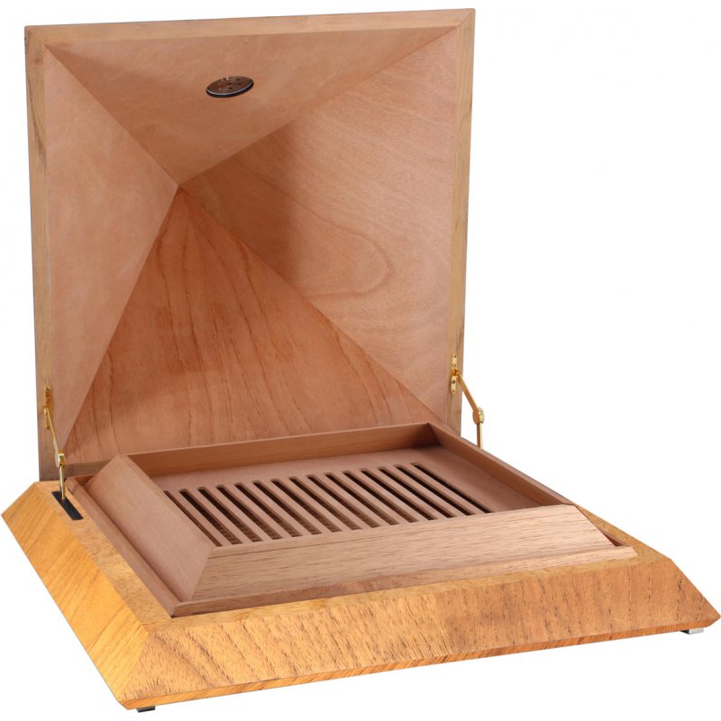 Adorini Pyramid Cedro Deluxe Cigar Humidor 100 Cigar