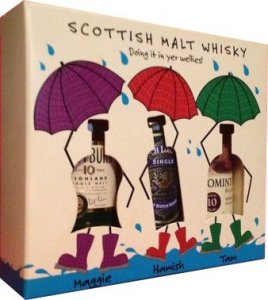 Doin It In Your Wellies Gift Set - 3 x 5cl