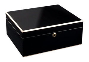 Milan Cigar Humidor - 75 Cigar Capacity