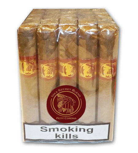 Inka Secret Blend Red Petit Corona Cigar - Bundle of 25