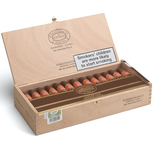 Partagas Maduro No.2 – Box of 25 Cigars