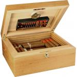 Adorini Cedro Deluxe Cigar Humidor - Medium - 60 Cigar Capacity