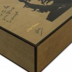 Elie Bleu Che Collection Grey Sycamore Humidor - 110 Cigar Capacity