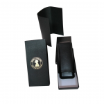 Simply Cigars Three Corona Cigar Leather Case - Black