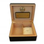 Elie Bleu Medals Collection Black Humidor - 50 Cigar Capacity